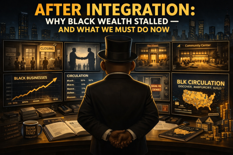 After Integration: Why Black Wealth Stalled — And What We Must Do Now