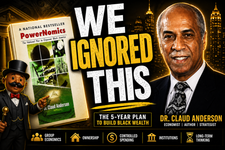 PowerNomics Explained: The 1995 Blueprint for Black Wealth We Still Haven’t Used