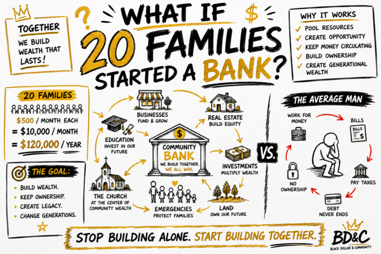 What If 20 Families Started a Bank? The Community Wealth Blueprint That Could Change Everything