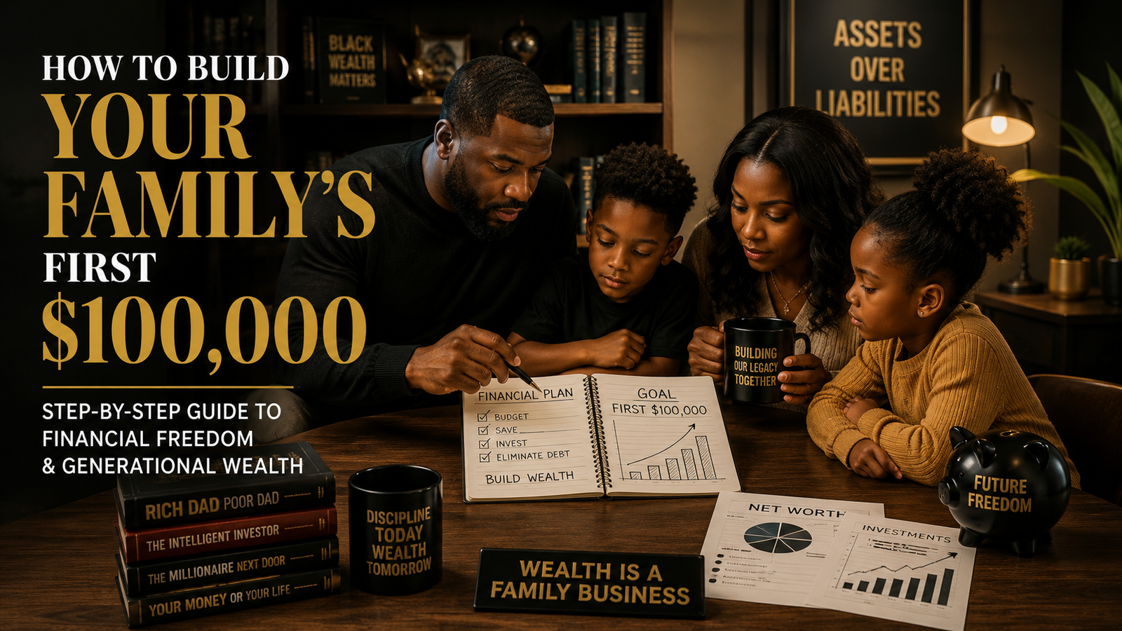 How to Build Your Family’s First $100,000 (Step-by-Step)