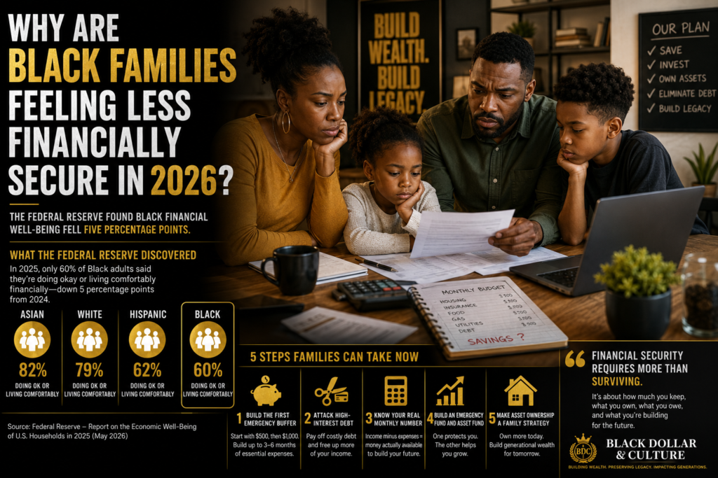 Why Are Black Families Feeling Less Financially Secure in 2026?