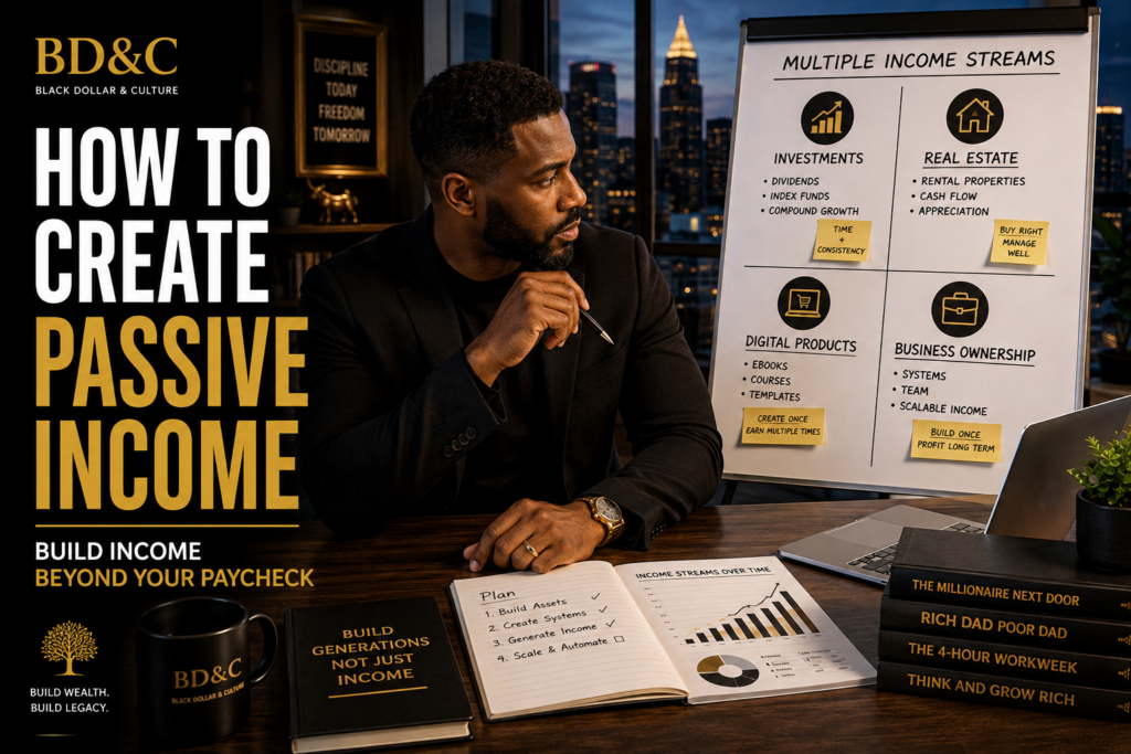 How to Create Passive Income: Building Income Streams That Don’t Depend on Every Hour You Work