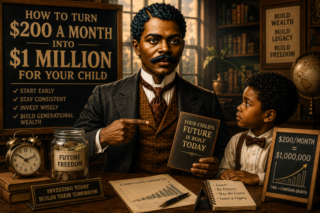 How to Turn $200 a Month Into $1 Million for Your Child