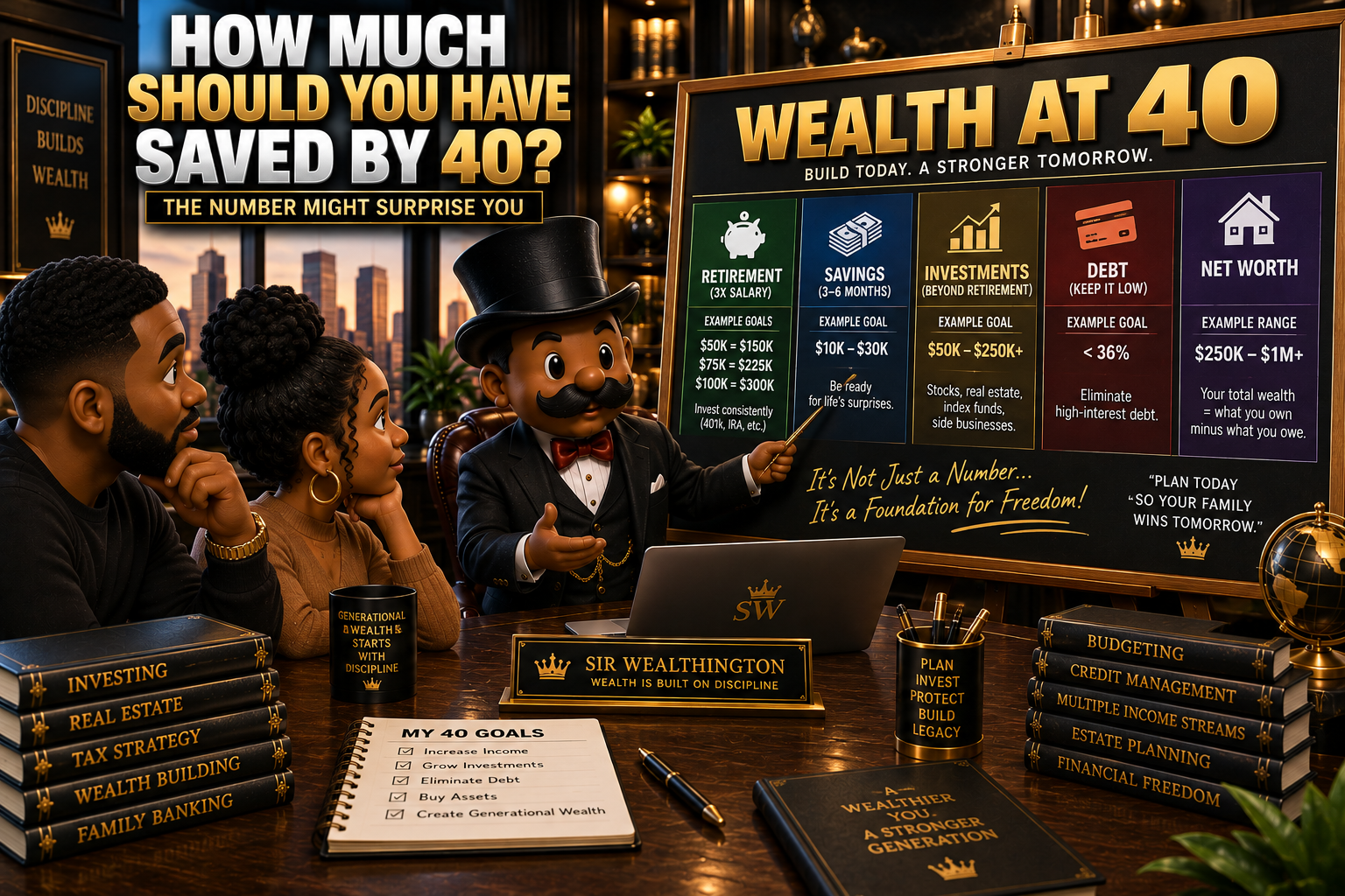 How Much Should You Have Saved by 40? The Number Might Surprise You