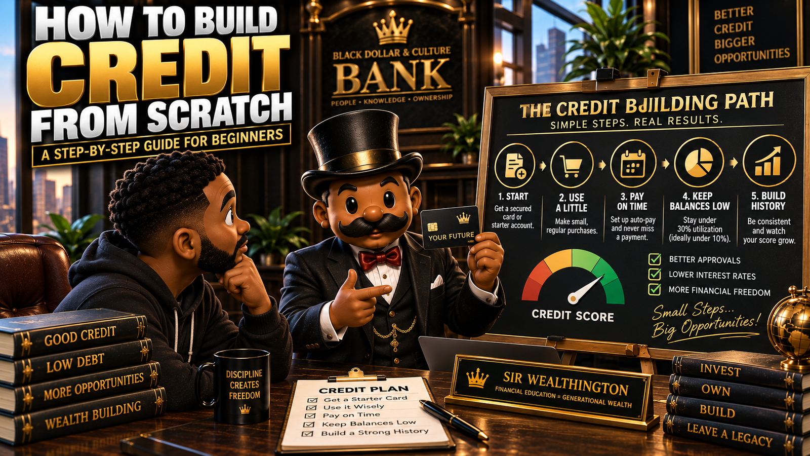 How to Build Credit From Scratch: A Beginner’s Guide to Building Strong Credit