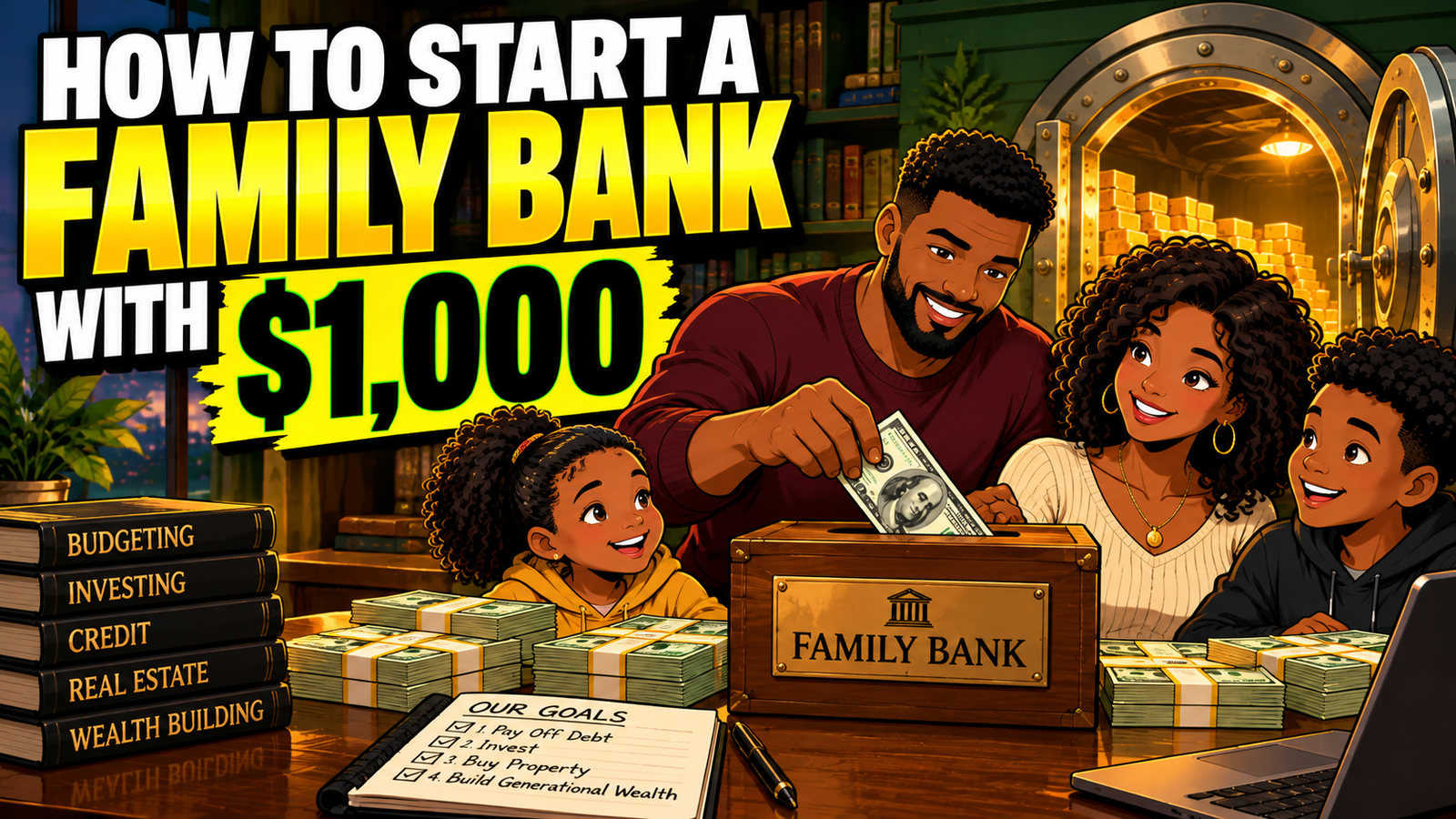 How to Start a Family Bank With Just $1,000